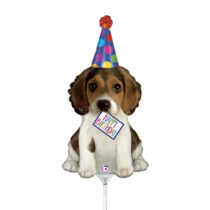 birthday puppy mini shape