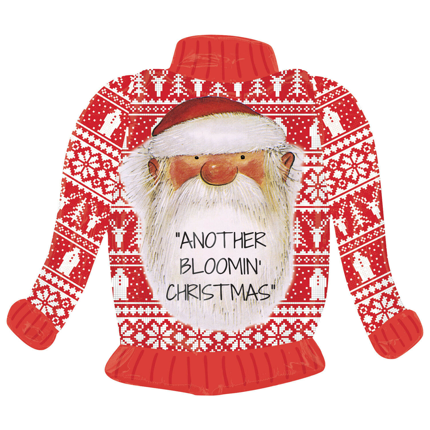 Raymond Briggs Father Christmas Supershape Foil
