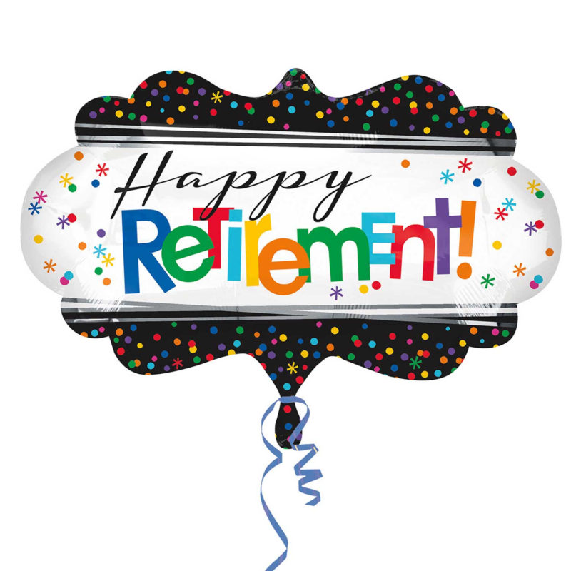 officially retired supershape foil balloon