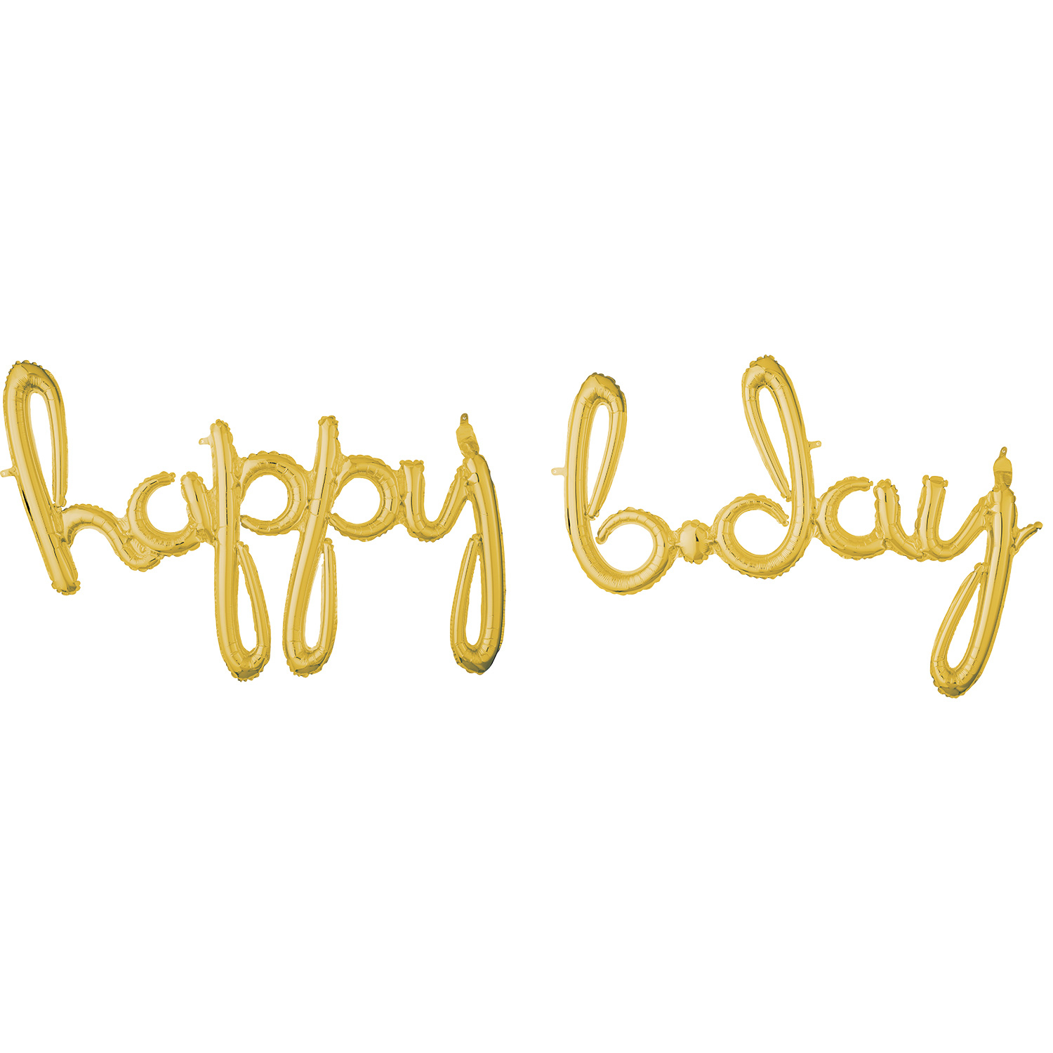 58909-3793711-1-3-1500+ "Happy Bday" Script Phrase Gold Foil