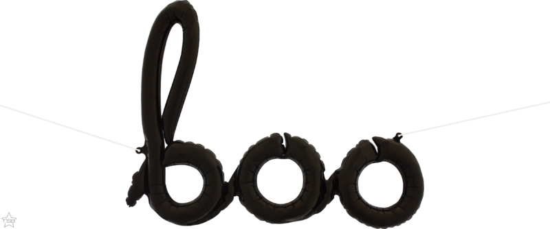 Boo Script 42 in - Black