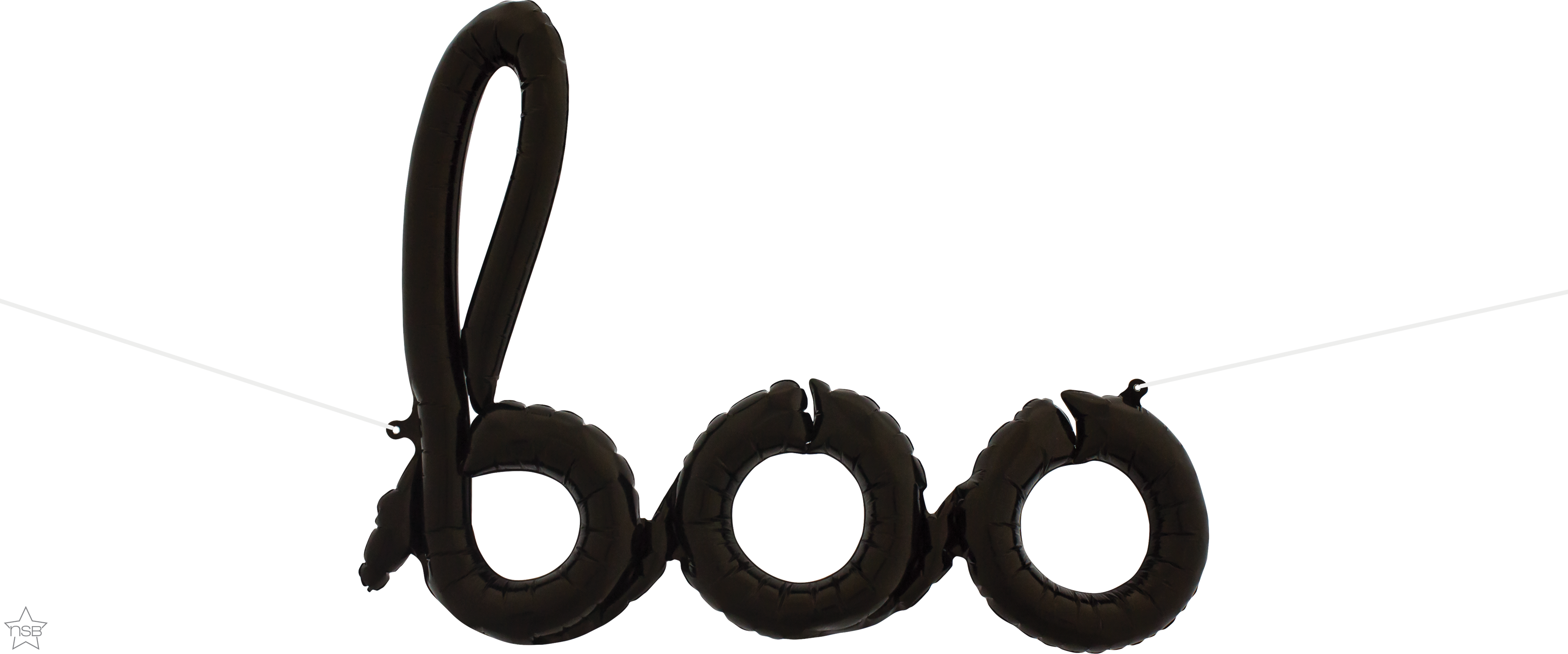 Boo Script 42 in - Black