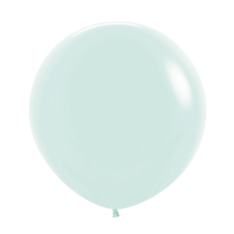 pastel matte green 36" latex balloon