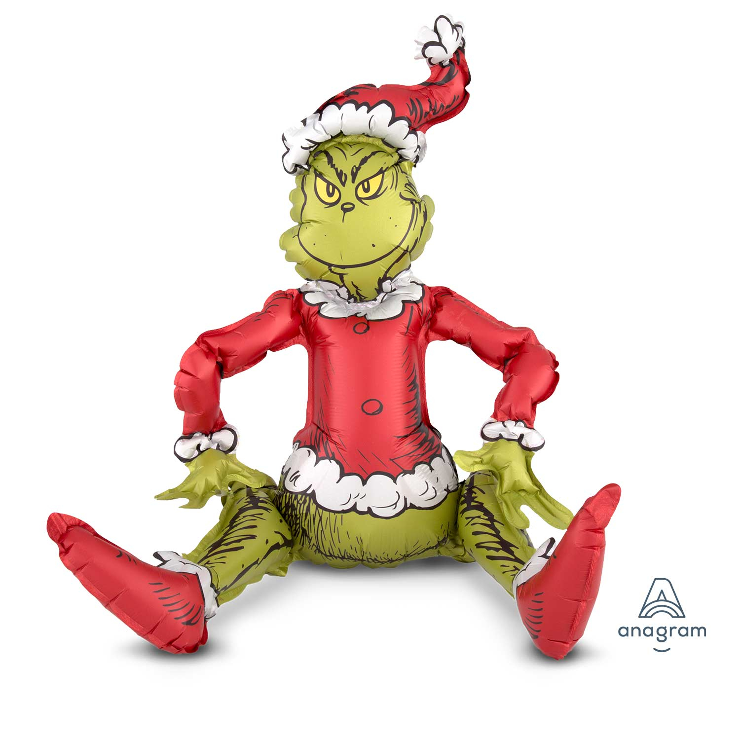 68635-3843601-1-3-1500+ Sitting Santa Grinch Foil Multi Balloon