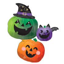 fun & spooky pumpkin stacker supershape