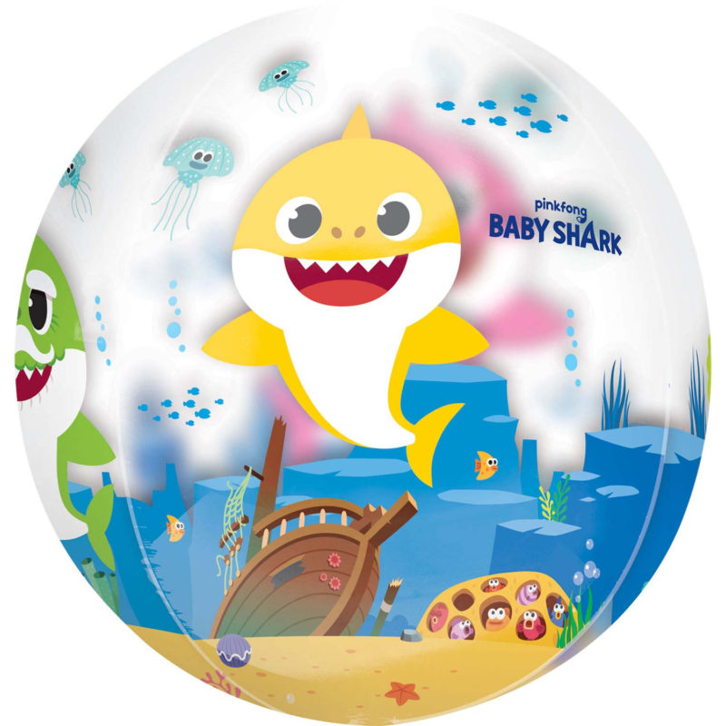 Baby Shark Clear Orbz 15"