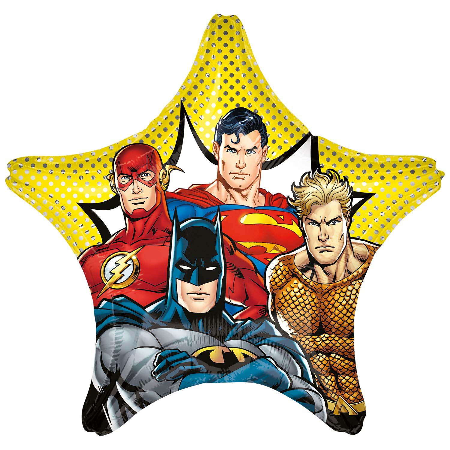 justice league ss Justice League Jumbo Foil Balloon 28"