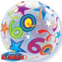 60 number bubble brilliant stars