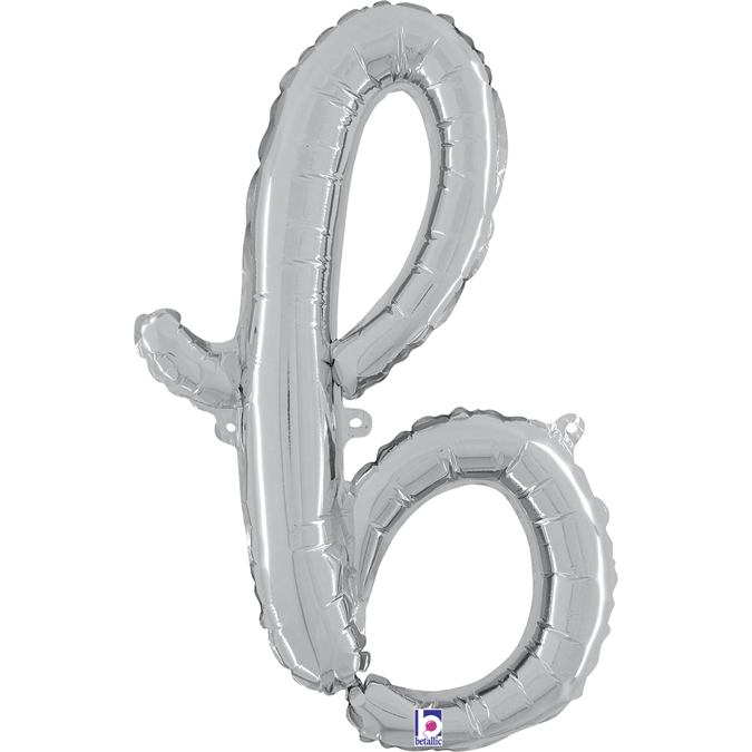 34702S-Letter-B-Script-Silver silver script letter b grabo