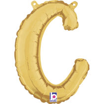GOLD SCRIPT LETTER C