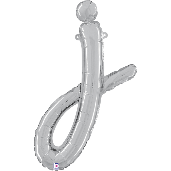 34710S-Letter-J-Script-Silver SILVER SCRIPT LETTER J