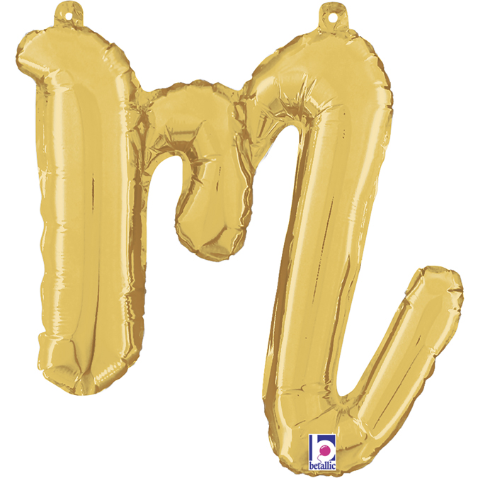 34713G-Letter-M-Script-Gold GOLD SCRIPT LETTER M