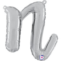 SILVER SCRIPT LETTER N