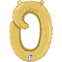 GOLD SCRIPT LETTER O