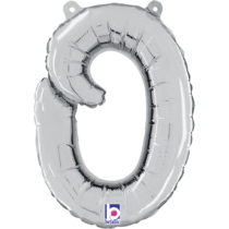 SILVER SCRIPT LETTER O