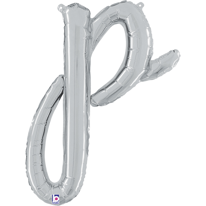 34716S-Letter-P-Script-Silver SILVER SCRIPT LETTER P