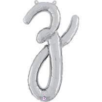 SILVER SCRIPT LETTER Z