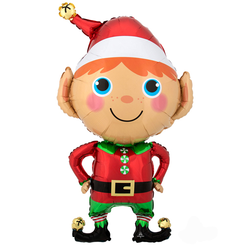 happy christmas elf
