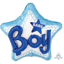 Baby Boy Multi Foil Balloons