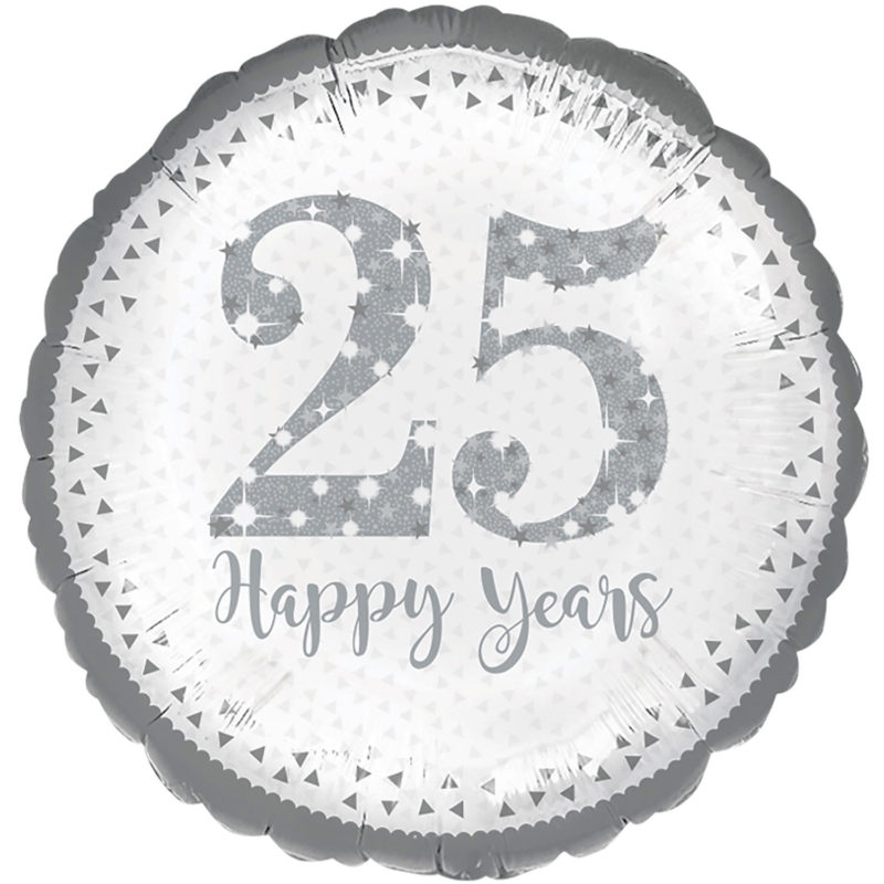 52556-3594201-1-3-1500+ Sparkling 25th Silver Anniversary Standard Foil