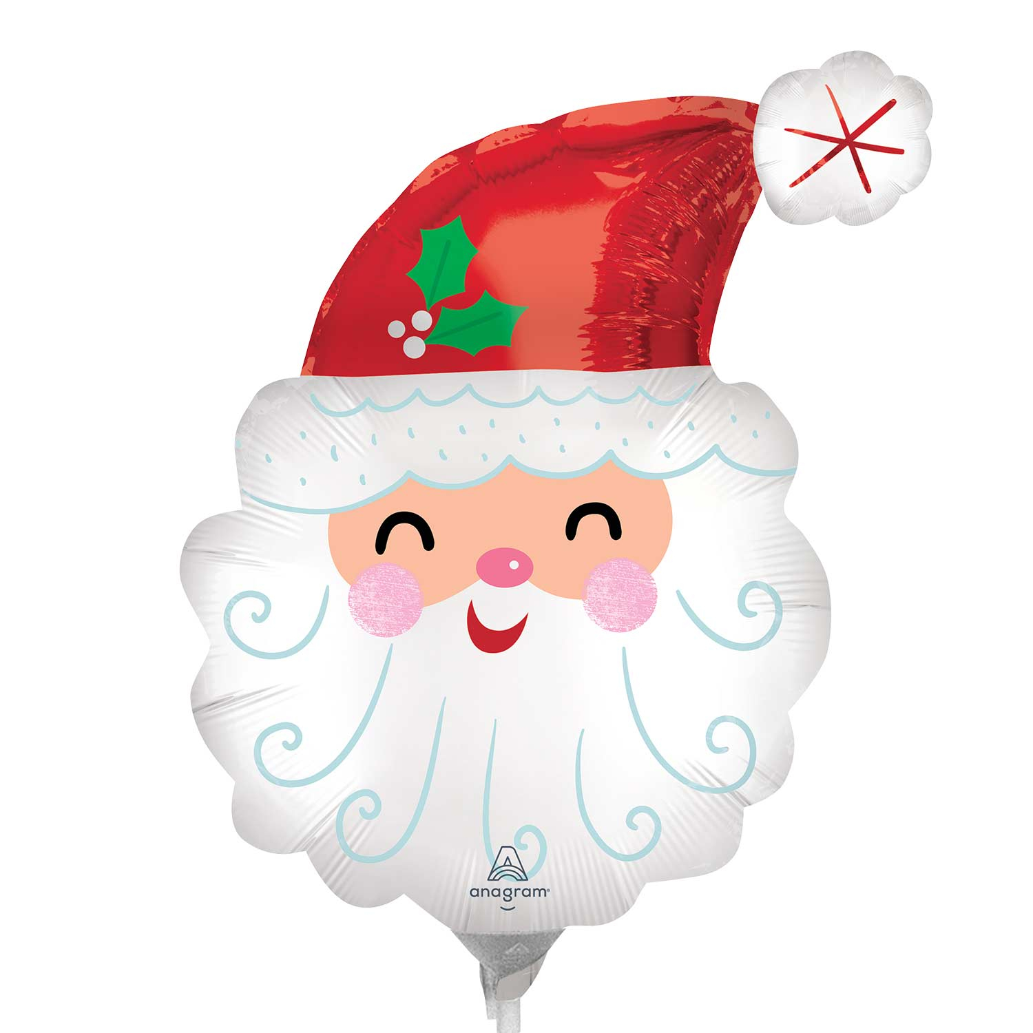 68673-4335202-1-3-1500+ smiley santa mini shape foil balloon