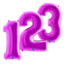 Purple - Jumbo Foil Numbers