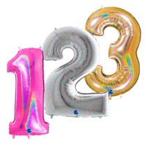 Holographic Grabo Jumbo Foil Numbers