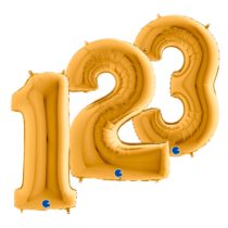 Gold Jumbo Foil Numbers