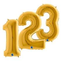 Gold5 Jumbo Foil Numbers