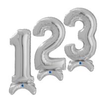 Silver Grabo Stand Up Numbers