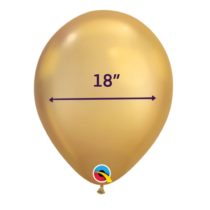 18" Latex Chrome