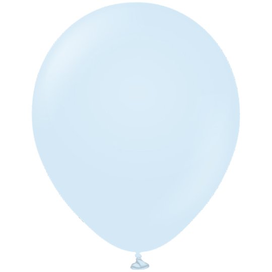 18" macaron baby blue