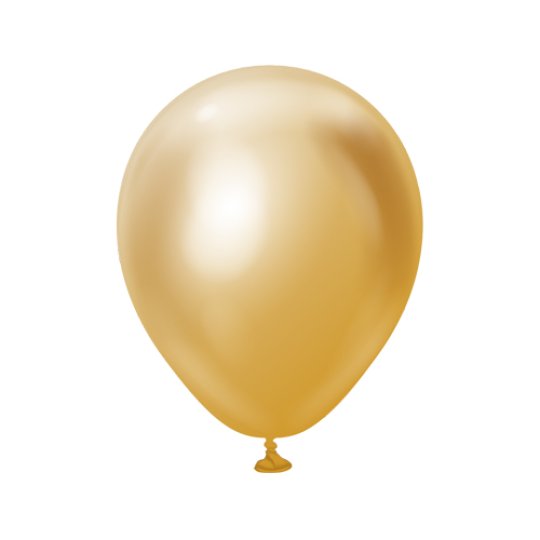 MIRROR GOLD | KALISAN 5" LATEX 100CT