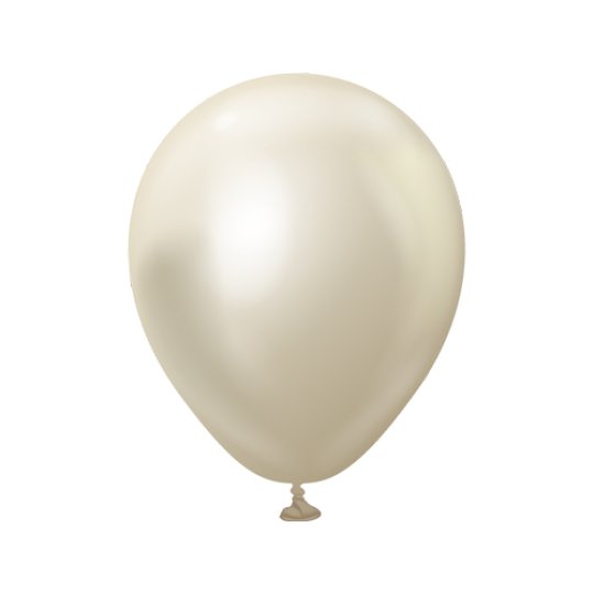 MIRROR WHITE GOLD | KALISAN 5" LATEX 100CT