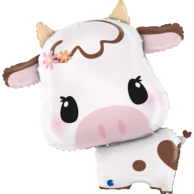 CUTE COW GRABO FOIL BALLOON