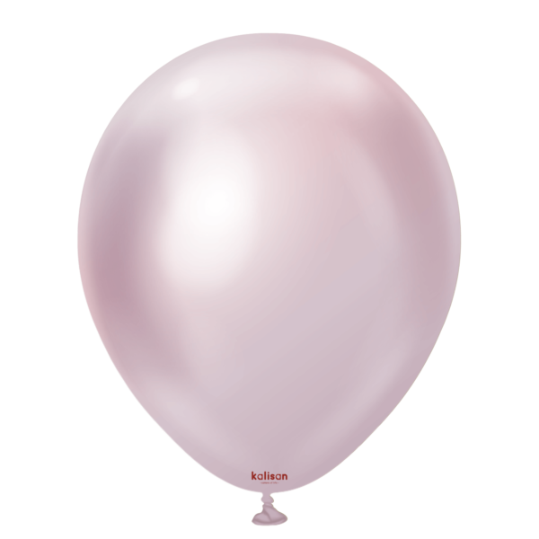 mirror pink gold kalisan latex balloons by hi-flyers trade and wholesale