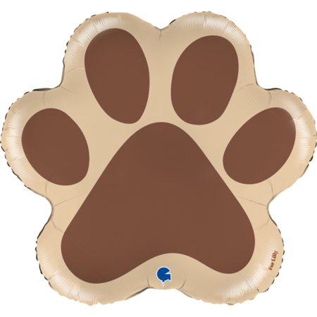 paw print foil shape