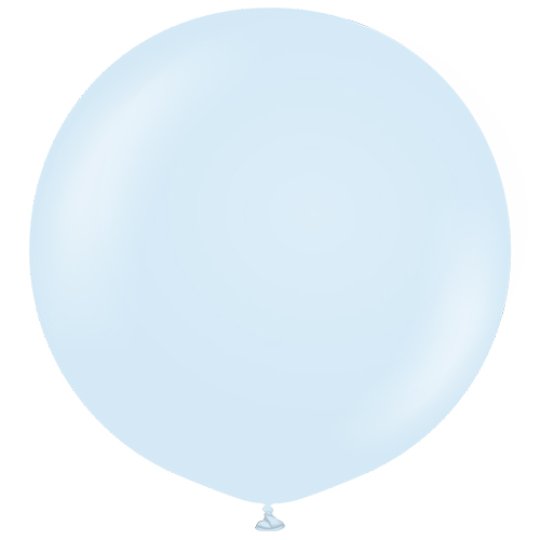 36" macaron baby blue kalisan latex