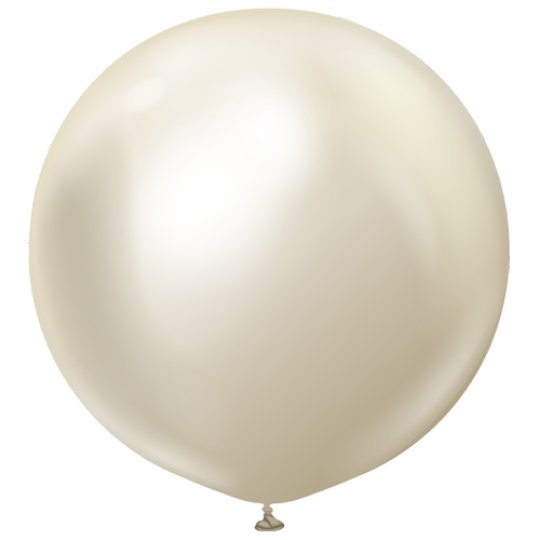 36" mirror white gold kalisan latex