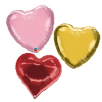 Valentine's Day - Plain Heart Foils