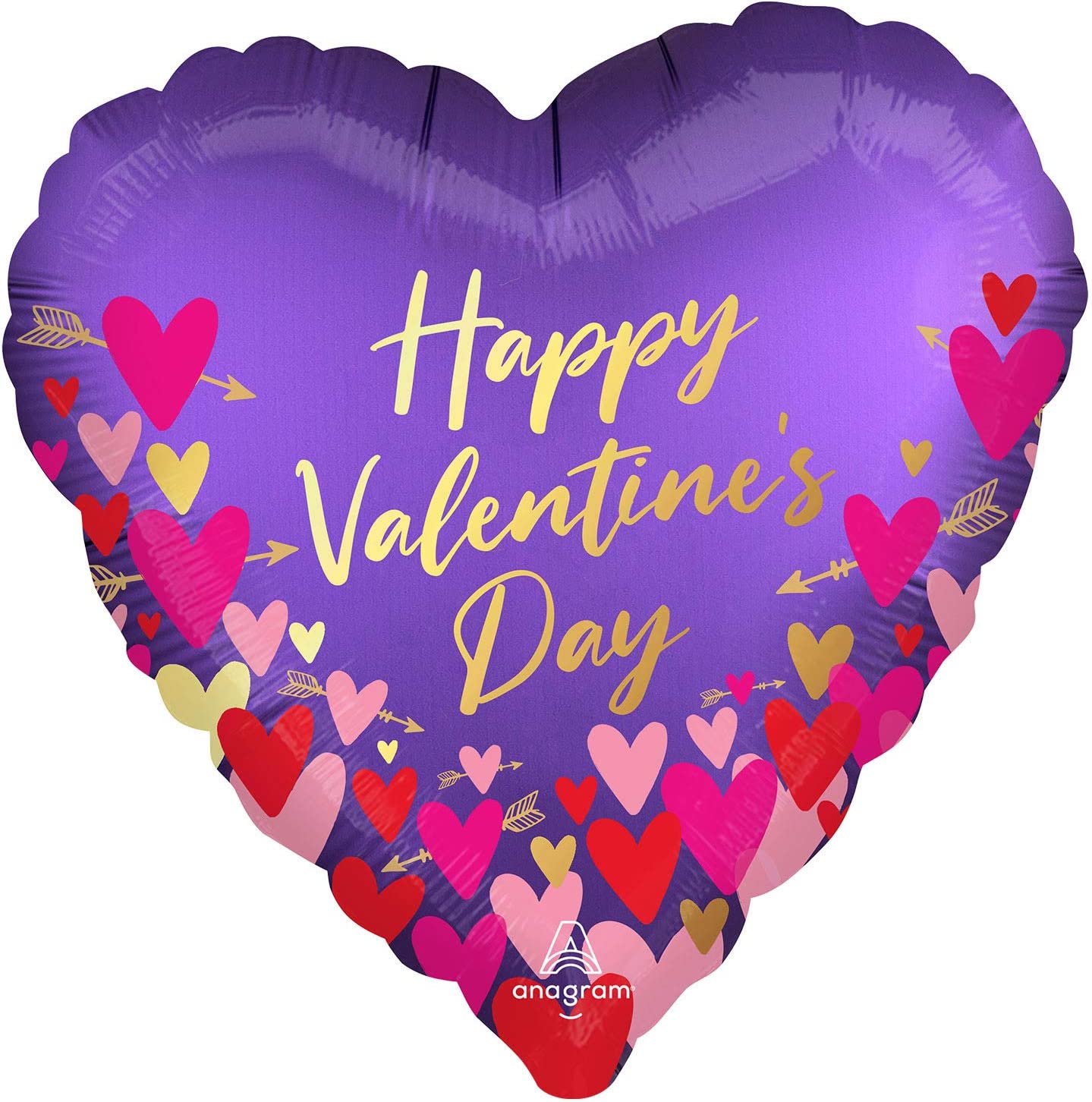 4226601 VALENTINE'S DAY PURPLE & HEARTS