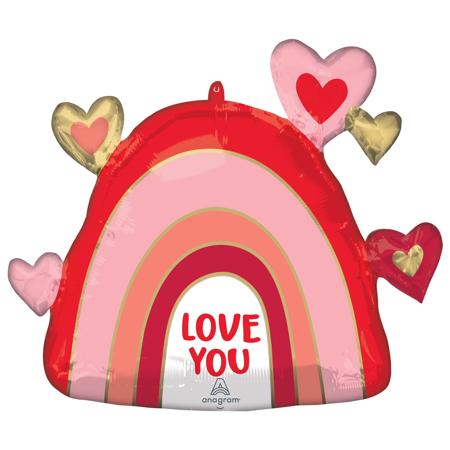 423401 love you rainbow super shape