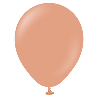 clay pink kalisan latex balloon for wholesale and trade