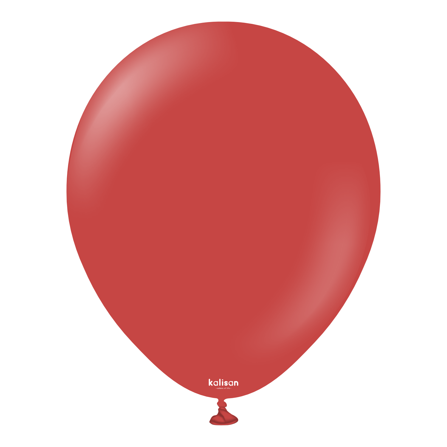kalisan standard deep red balloon