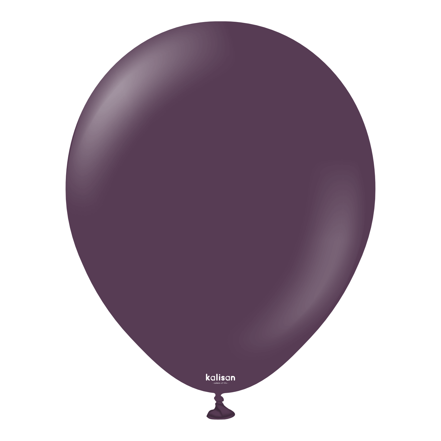 standard plum purple 12" kalisan latex balloon for wholesale and trade