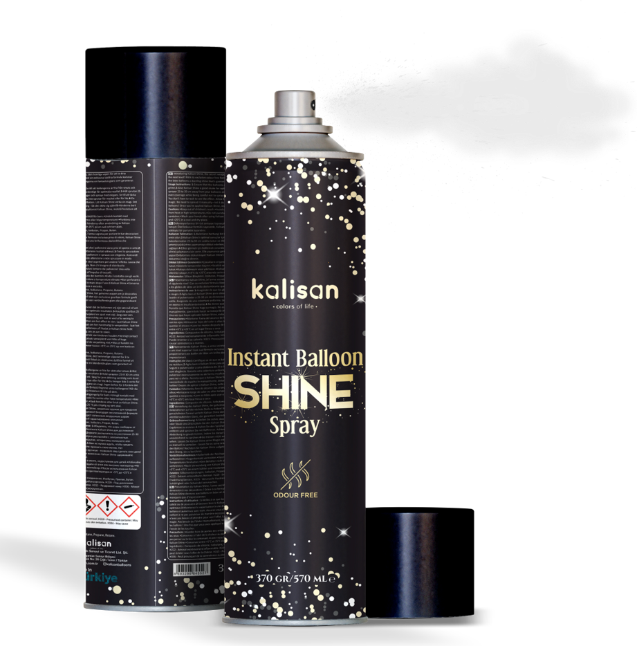 kalisan instant balloon shine spray 570ml wholesale