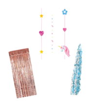 Accessories - Balloon Tails, Curtains & Tassels