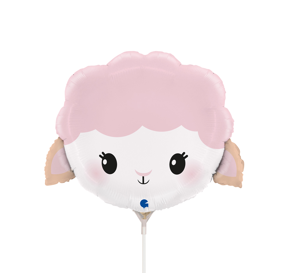 g72162 mini shape cute sheep foil wholesale balloon