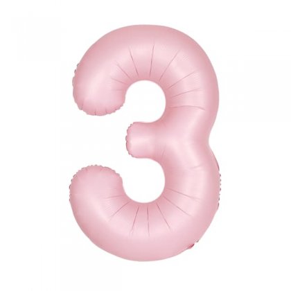 pastel pink number 3