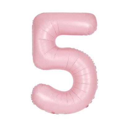 pastel pink number 5 unique